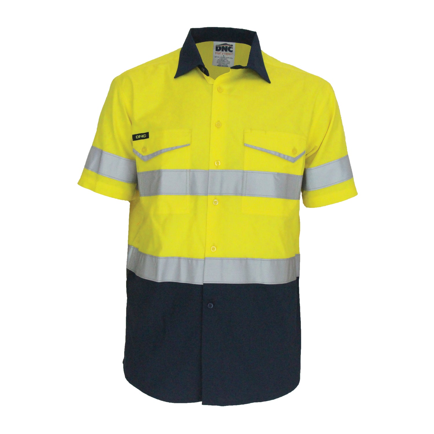 two-tone-ripstop-cotton-shirt-s-s-3587-dnc-workwear