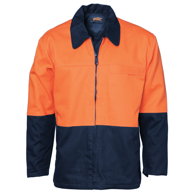 HiVis Two Tone Drill Jacket - 3868