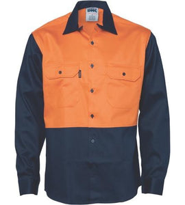 Patron Saint Flame Retardant Two Tone Drill Shirt - L/S 3406